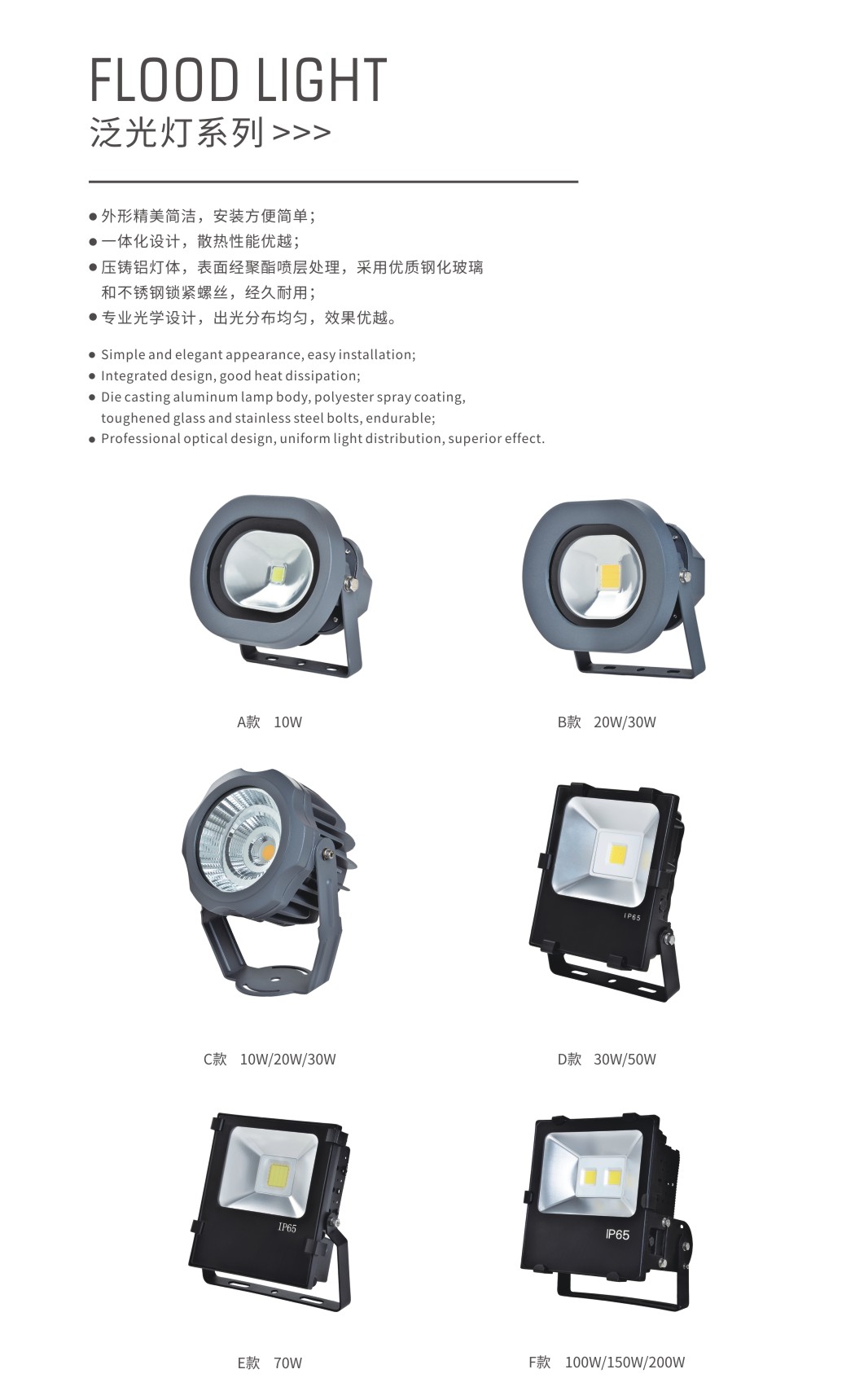 投光灯-泛光灯系列